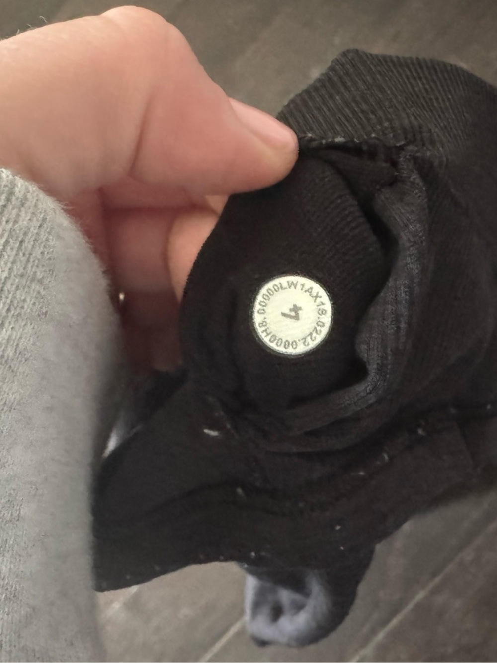 Lululemon Black Ribbed Racerback Tank Top - Picture 2 of 2